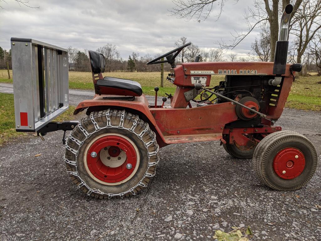Wheel horse raider 12 for sale deals