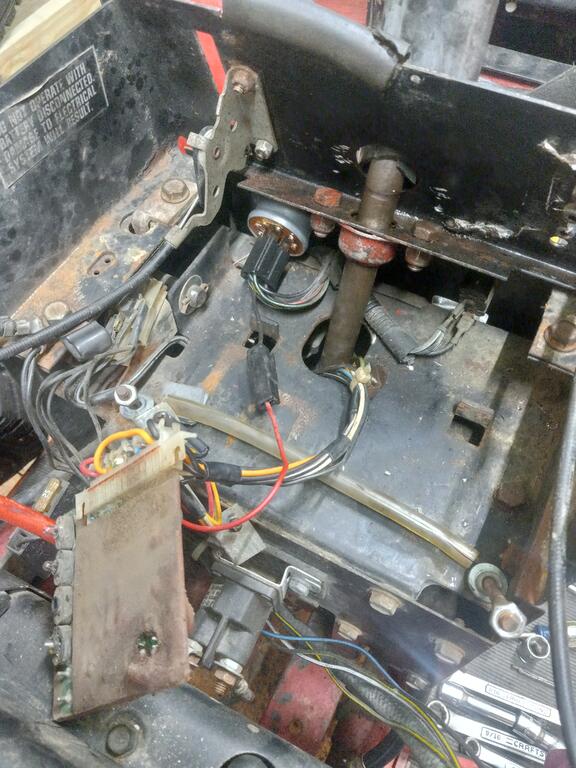 414-8 upper steering shaft thoughts - Wheel Horse Tractors 414-8 upper steering shaft thoughts - Wheel Horse Tractors