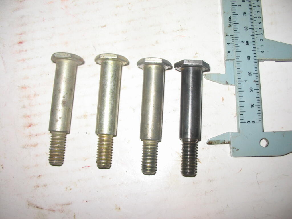 Wheel Horse Mower Deck Axle Shoulder Bolt – 5188 Deck Wheel Bolts – Vintage – Pair