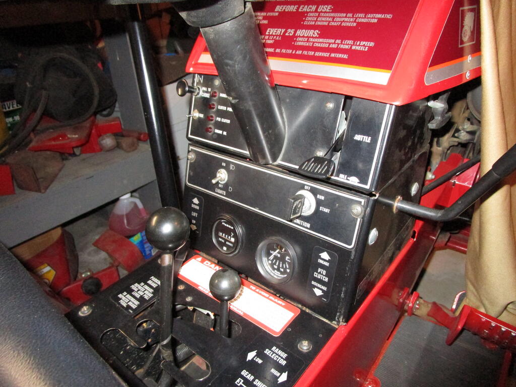 1989 3128 indicator light question Wheel Horse Electrical