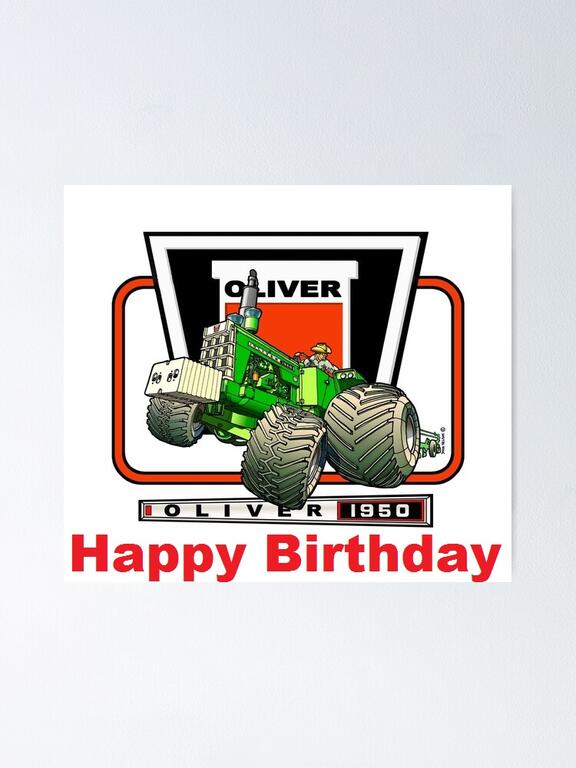 Happy Birthday oliver - non tractor related discussion - RedSquare