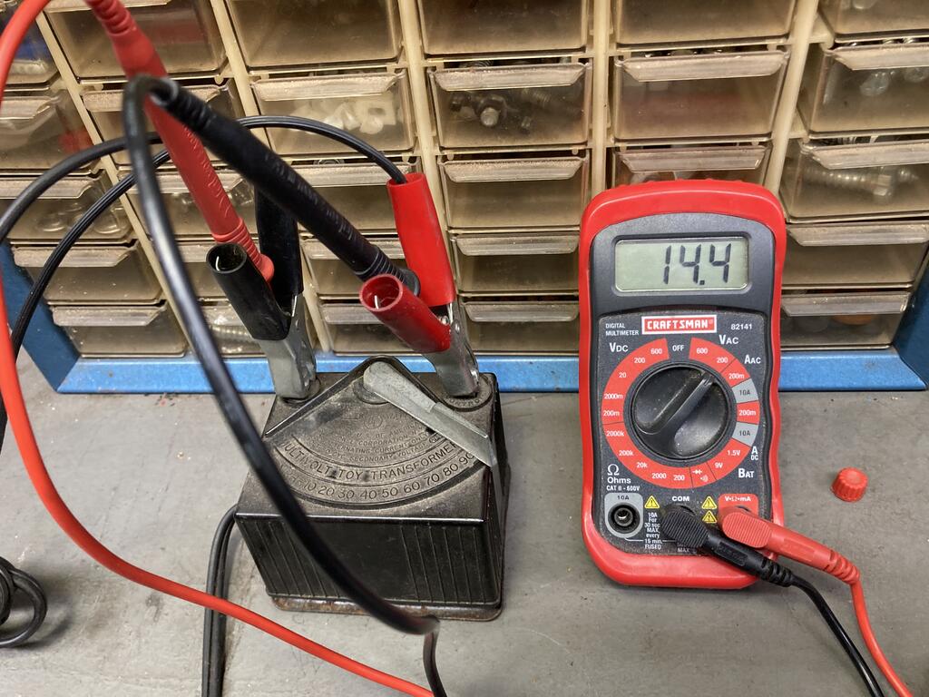 How to bench test a voltage rectifier/regulator & ammeter Wheel Horse