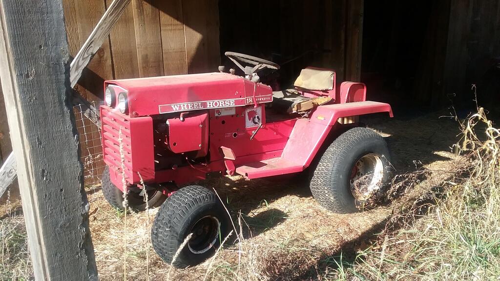 1973 Wheel Horse, model D 18 Automatic Wheel Horse for Sale