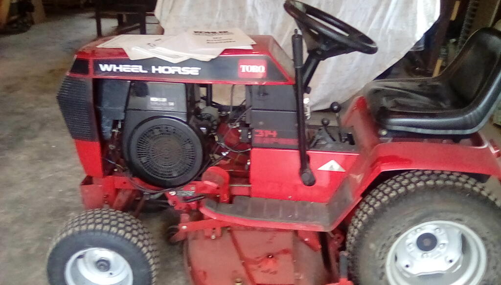Wheel Horse 314 8speed with attachments Wheel Horse for Sale