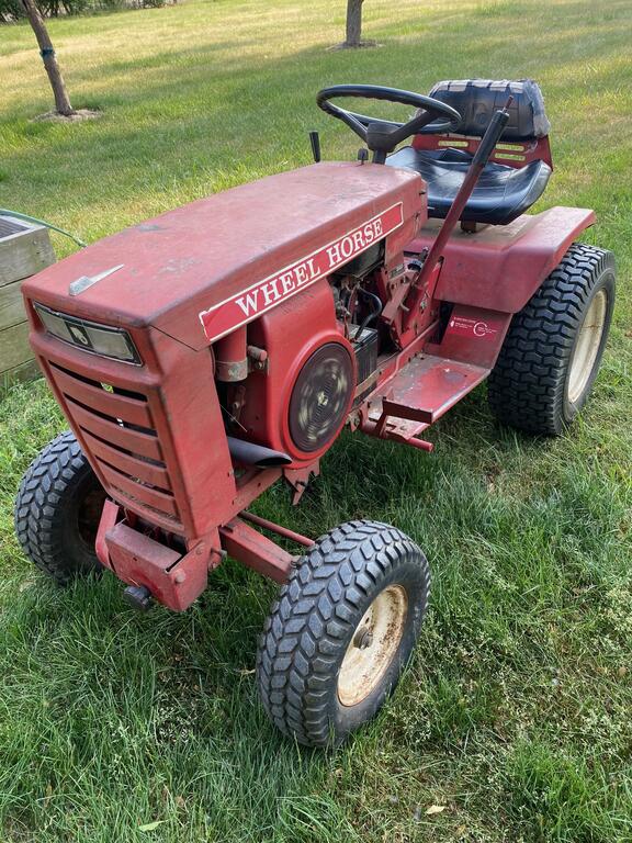 Wheel Horse C120 Automatic w/42" Deck and Snow Plow Wheel Horse for