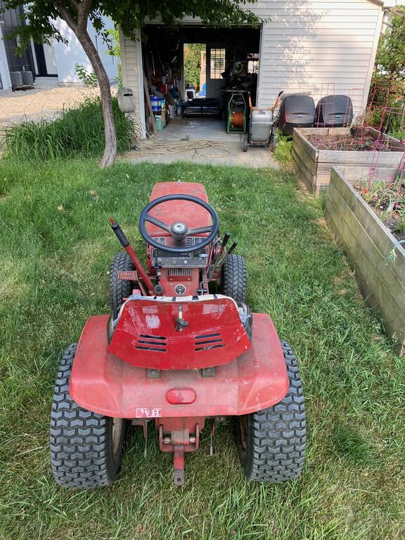 Wheel Horse C120 Automatic w/42" Deck and Snow Plow Wheel Horse for
