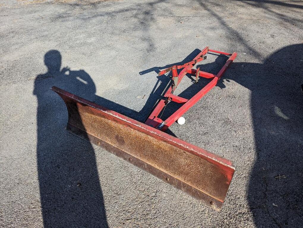 Wheel Horse Wheel Weights, Plow with axle brackets, & Trailer. Wheel